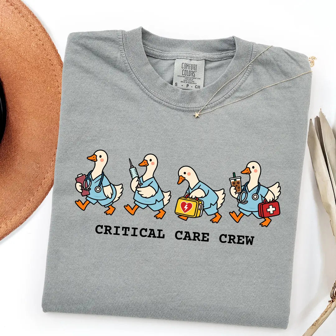 Comfort Colors 1717 T-shirt with ICU Nurse design alternate view view 6