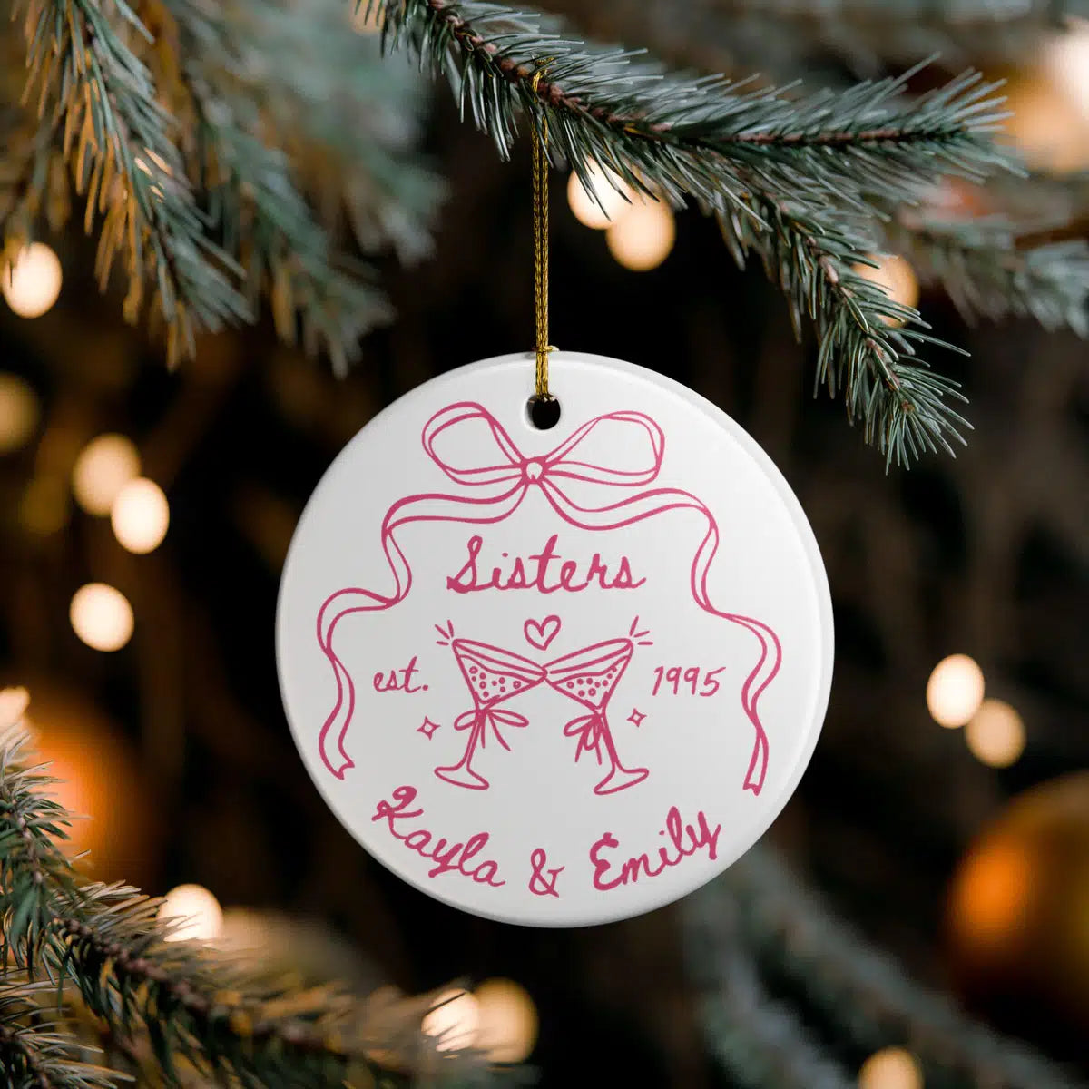 sisters ornament alternate view 2