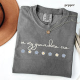 Pepper Comfort Colors 1717 T-shirt with In My Grandma Era design