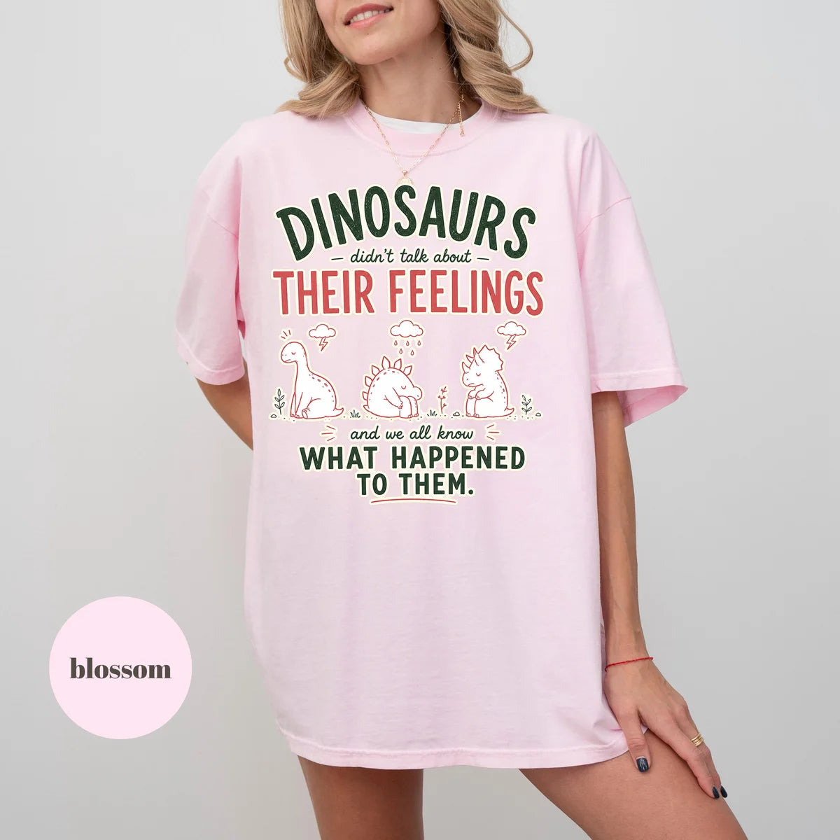 Blossom Comfort Colors 1717 T-shirt with Funny School Counselor design