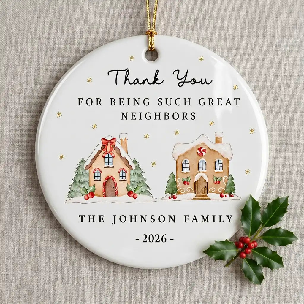 thank you great neighbor personalized christmas neighbor ornament lifestyle 2