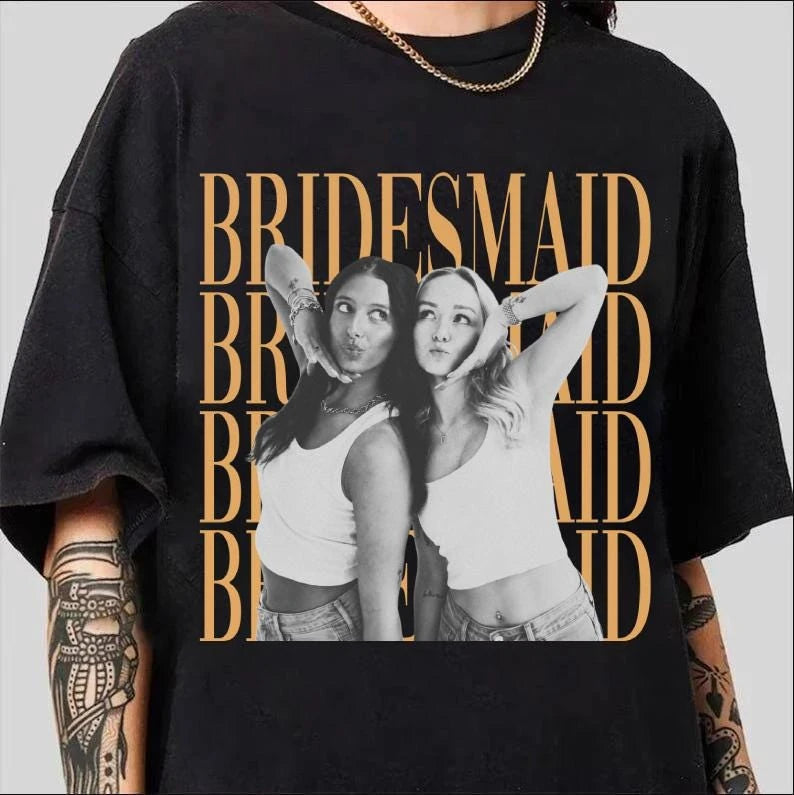 the-bride-collage-custom-photo-bachelorette-party-comfort-colors-t-shirt custom photo Comfort Colors T-Shirt model mockup preview 06
