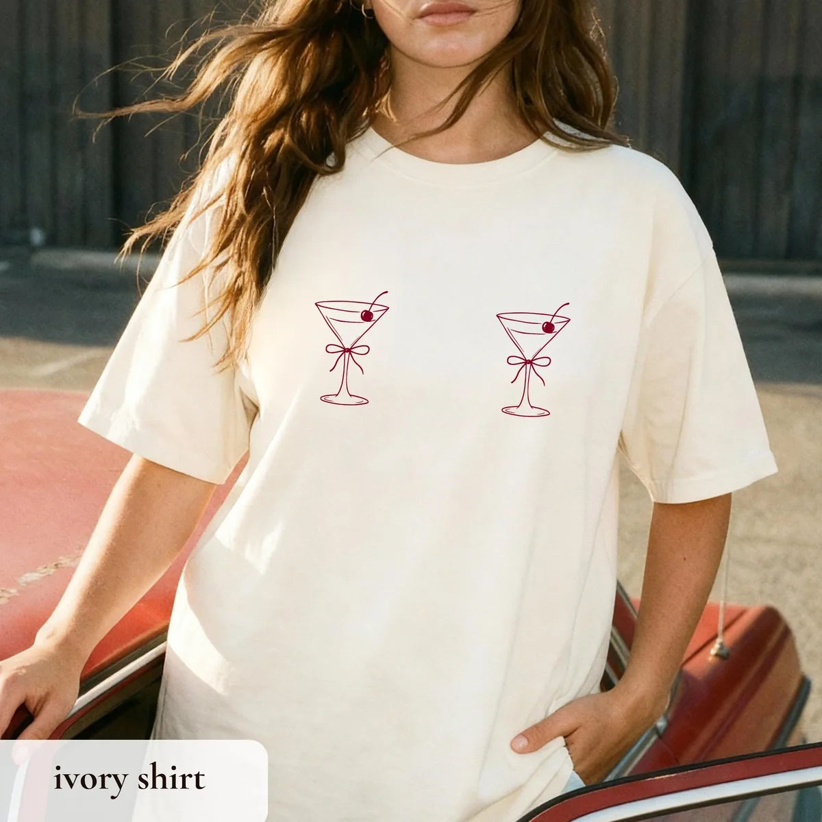 Vegas Girls Trip graphic Comfort Colors T-shirt, additional product photograph.